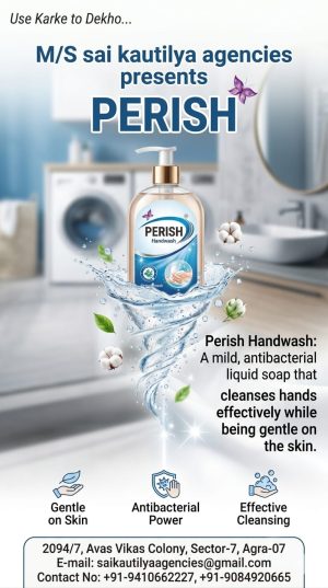 Perish Handwash – Gentle Antibacterial Hand Cleaning