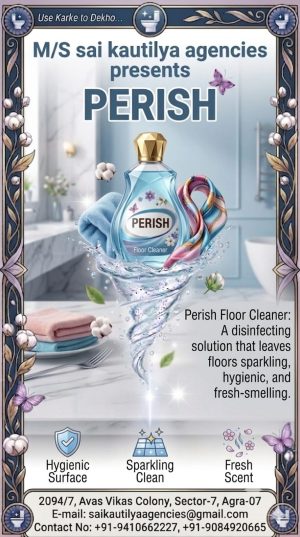 Perish Floor Cleaner – Powerful Cleaning & Fresh Fragrance